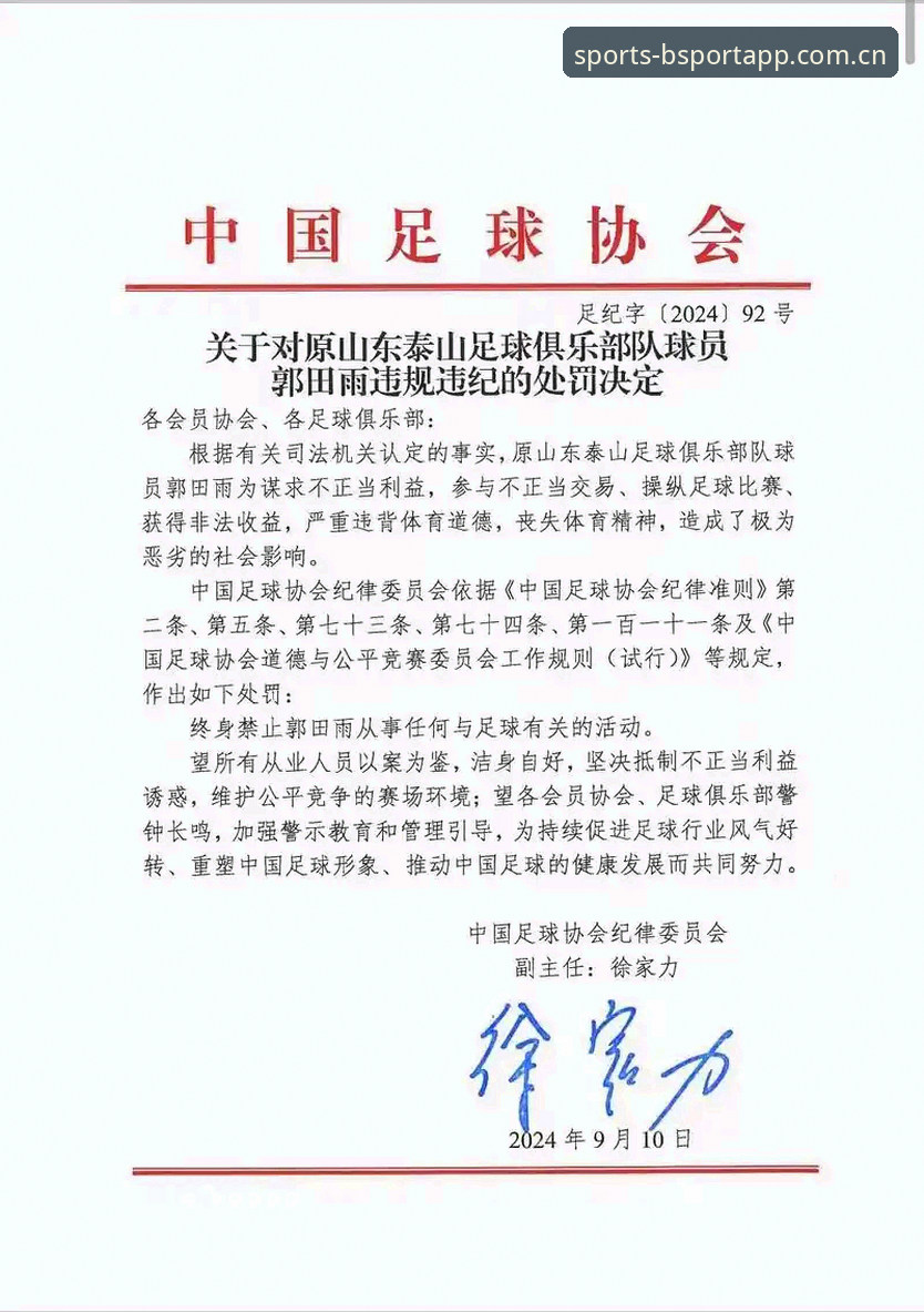 资深用户分享：足协重拳出击，BSport体育平台解读第三批禁足名单背后真相